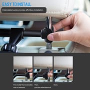 Yesido Car Rear Seat Mobile Holder Black