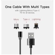 Yesido Magnetic Micro Type-C Lightning Cable