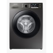 Samsung 8 Kg Front Loading Washing Machine 1400 RPM With Hygiene Steam Silver - WW80TA046AX- International Version