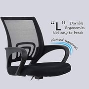 Galaxy Design Ergonomic Computer Desk Chair for Office & Gaming with Back & Lumbar Support Black - Gdf-7825