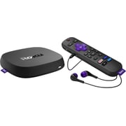 Roku Ultra 4K Streaming Device and Voice Remote Pro with Rechargeable Battery - Black