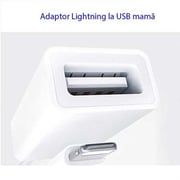 Yesido Lightning USB 2.0 OTG Cable White