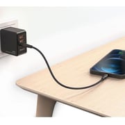 Yesido C-Lightning Data & Charging Cable Black