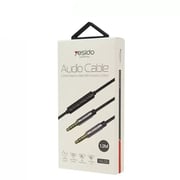 Yesido Aux Cable 1.2m Black