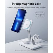 ESR HaloLock 3-in-1 Wireless Charger White