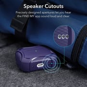 ESR Cyber Armor Tough Case Purple AirPods Pro