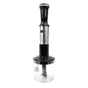 AFRA Japan 1200W 4in1 Stainless Steel 2 Speed Black & Silver/ Chopper/ Whisk/ Mixing Cup- Hand Blender Set