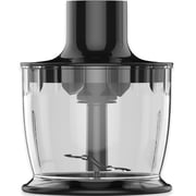 AFRA Japan 1200W 4in1 Stainless Steel 2 Speed Black & Silver/ Chopper/ Whisk/ Mixing Cup- Hand Blender Set