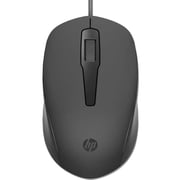 HP 150 Wired Mouse Black