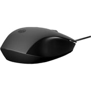 HP 150 Wired Mouse Black