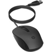HP 150 Wired Mouse Black