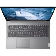 Lenovo IdeaPad 1 15IAU7 (2022) Laptop - 12th Gen / Intel Core i5-1235U / 15.6inch FHD / 256GB SSD / 8GB RAM / Shared Intel Iris Xe Graphics / Windows 11 Home / English & Arabic Keyboard / Cloud Grey / Middle East Version - [82QD0044AX]