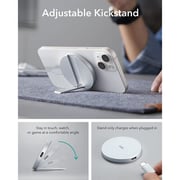 ESR HaloLock Kickstand Magnetic Wireless Charger White
