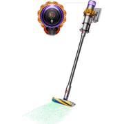 Dyson V15 Detect Cordless Vacuum Cleaner - Yellow/Nickel - International Version
