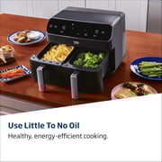Beko Dual Zone Digital Air Fryer 2400W 8.5L -FRL5388B -Black