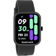 Titan 38079PP01 Fastrack Reflex Hello Smart Watch Black