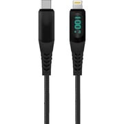 Glassology USB-C To Lightning Cable 1.2m Black