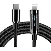 Glassology USB-C To Lightning Cable 1.2m Black