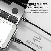 Glassology USB-C To Lightning Cable 1.2m Black