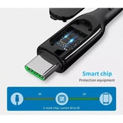 Glassology USB-C To USB-C Cable 1.2m Black