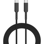 Glassology USB-C To USB-C Cable 2m Black