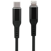 Glassology USB-C To Lightning Cable 1.2m Black