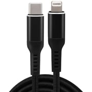 Glassology USB-C To Lightning Cable 1.2m Black