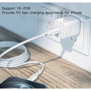 Yesido Quick Charge 20W PD Charger White