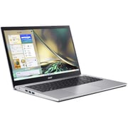 Acer Aspire 3 (2022) Laptop - 12th Gen / Intel Core i5-1235U / 15.6inch FHD / 512GB SSD / 8GB RAM / Windows 11 Home / English & Arabic Keyboard / Silver / Middle East Version - [NX.K6SEM.004]