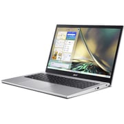 Acer Aspire 3 (2022) Laptop - 12th Gen / Intel Core i5-1235U / 15.6inch FHD / 512GB SSD / 8GB RAM / Windows 11 Home / English & Arabic Keyboard / Silver / Middle East Version - [NX.K6SEM.004]