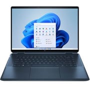 HP Spectre x360 2-in-1 Convertible (2023) Laptop - 13th Gen / Intel Core i7-13700H / 16inch 3K+ / 1TB SSD / 16GB RAM / Shared Intel UHD Graphics / Windows 11 Home / English & Arabic Keyboard / Blue / Middle East Version - [16-F2005NE]