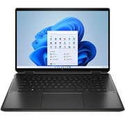 HP Spectre x360 2-in-1 Convertible (2023) Laptop - 13th Gen / Intel Core i7-1360P / 16inch UHD+ / 1TB SSD / 16GB RAM / 4GB Intel Arc A370M Graphics / Windows 11 Home / English & Arabic Keyboard / Black / Middle East Version - [16-F2004NE]