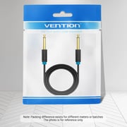 VENTION 6.5mm Male to Male Audio Cable 5m Black - BAABJ