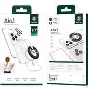 Green Lion 4-in-1 Bundle Protection Case Silver iPhone 14 Pro