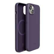 Levelo Iris Magsafe Compatibility Liquid Silicone Case iPhone 14 Plus Compatibility - Purple