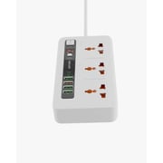 Porodo PD-FWCH013-WH Multi Port Extention Strip