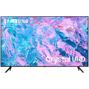 تلفزيون سامسونج ذكي Crystal UHD 4K مقاس 65 بوصة UA65CU7000UXZN (موديل 2023)