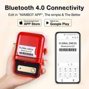 Niimbot B21 Label Printer Red