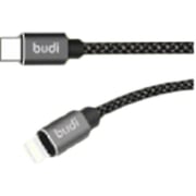 كيبل USB-C إلى لايتنينج بطول 3 أمتار بلون أسود من بودي
