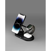 Levelo 5-in-1 Wireless Charging Pad Black