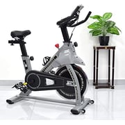 Skyland Fitness Exercise Bike/Spin for Home Cardio and Strength Training Workouts with Height Adjustable- EM-1560