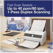 Epson WorkForce DS-730N Network Color Document Scanner- White