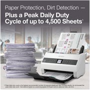 Epson WorkForce DS-730N Network Color Document Scanner- White
