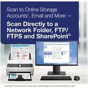 Epson WorkForce DS-730N Network Color Document Scanner- White