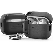 VRS Design Modern Lock for Airpods Pro 2nd Generation case (2022) Airpods Pro 2 case cover with Carabiner - Sandstone