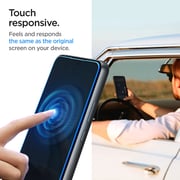 Spigen GLAStR Slim for Samsung Galaxy A34 5G Screen Protector Premium Tempered Glass - Case Friendly- 2 Pack