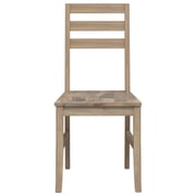 vidaXL Dining Chairs 8 pcs Solid Wood Acacia