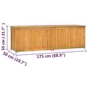 vidaXL Garden Box 175*50*55 cm
