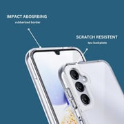 Smart Alien Case Clear With Screen Protector Galaxy A54