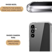 Smart Alien Case Clear With Screen Protector Galaxy A74